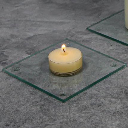 Ivory Vanilla Scented Clear Cup Richland Tealight Candles Set of 50...