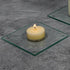 Ivory Vanilla Scented Clear Cup Richland Tealight Candles Set of 50...