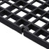 2pcs 30cm x 15cm Plastic Grid Divider Tray Egg Crate Louvre Aquarium Fish Tank Bottom Isolation, Black...