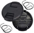 72mm Lens Cap for NIKKOR Z 24-70mm f/4 S Lens for Nikon Z7 Z6 Camera, 72mm Snap-on Lens Cap for Fuji XF16-80mm f/4 R OIS Lens for Fuji X-T4 X-T3 C...