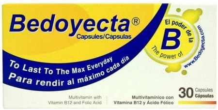 Bedoyecta Multivitamin Capsules 30 Each...