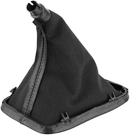 Acouto for pomo de cambio for BMW e30 Gear Gaiter Boot Cover Black Artificial Leather 46g Left Hand Driver Car Gear Stick Shift Knob Gaiter Boot C...