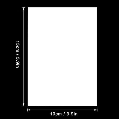 100 Pieces Painting Release Paper Non-Stick Release Double-Sided Painting Cover Replacement Paper, 5.9 x 3.9 inch/15 x 10 cm...