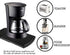 2 Pack Sliding Coffee Maker Tray, 12’’ Countertop Appliance Caddy Slider for Blender Toaster under Carbinet, Black ABS Rolling Out Tray...