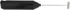 Mini Handheld Drink Mixer, Portable Stainless Steel Electric Milk Frother with Metal Base for Kitchens (Black and Bracket)...