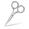 Eyebrow Scissors, Small Scissors for Hair, Eyebrows, Nose Hair, Beard, Eyelashes, Cuticle. Stainless Steel Fine Straight Tip Nose Hair Scissors -A...