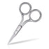 Eyebrow Scissors, Small Scissors for Hair, Eyebrows, Nose Hair, Beard, Eyelashes, Cuticle. Stainless Steel Fine Straight Tip Nose Hair Scissors -A...