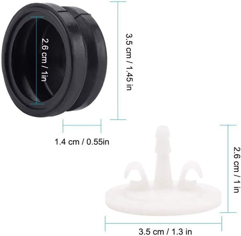 2 Pack 667460 Primer Bulbs Replaces Lawn-BOY 66-7460 FSL90-0071 Stens Toro CCR-3650, CCR-1000,CCR-2000 Toro Snow Blower Models CCR-1000 CCR-2000 C...