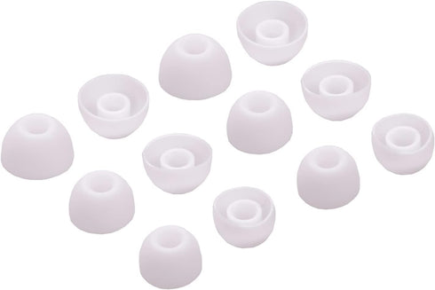 Replacement Earbuds Tips Silicone Ear Tips for JBL Tune 230NC TWS/Tune 125TWS /Tune 130NC TWS/Vibe 200TWS / Free X,Fit in Case, Buds Tips,6 Pairs ...