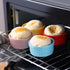 Sizikato Set of 4 Porcelain Souffle Dish Ramekins Bowls for Baking. 4oz...