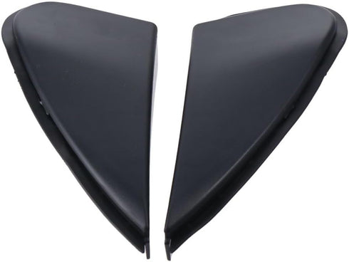 1 Pair Car Side Mirror Corner Triangle Cover Trim Black 60118-02170 60117-02170 for Toyota Corolla 2014-2016 for Toyota Camry 2012-2017...