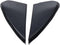 1 Pair Car Side Mirror Corner Triangle Cover Trim Black 60118-02170 60117-02170 for Toyota Corolla 2014-2016 for Toyota Camry 2012-2017...