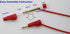 10sets Retractable Sheath 4mm Banana Plug Connectors Stackable Wire Solder Multimeter Test Leads Ends Banana Plugs Adapter with Banana Jack Socket...