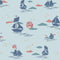 Art Gallery Fabrics Art Gallery Enchanted Voyage Offshore Dream Breeze Fabric, Blue...