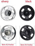 JOSDIOX Sew on Snap Buttons 100 Sets Black & Silver Metal Snaps Fasteners Press Studs botones de 8mm for Sewing Baby Rompers Clothing,Bags, Bathro...
