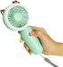 Handheld Mini Portable Rechargeable fan, 3 in-1 Mini Fan, With Bright LED Light, 3 Fan Speeds, USB Portable Charger, for Eyelashes, Outdoor Travel...