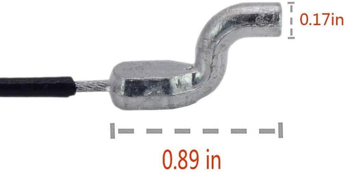 Snow Blowers Speed Selector Cable 946-04396A Fits MTD Control Cable 746-04396 746-04396A 946-04396...