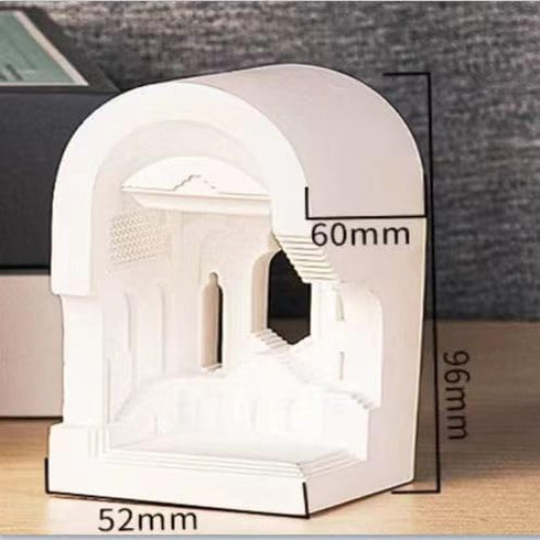 Castle Style Gypsum LED Night Light, Adjustable Brightness, for Kids & Pets, DIY Home Decor...