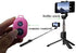 Wireless Camera Shutter Remote Control for Smart Phones- Compatible with iOS/Android (Pink+Green+White+Black)...