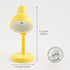 Mini Lamp Refrigerator Magnet, Cute LED Table Fold-able Lamp Novelty Fridge Magnet, Night Study Travel Portable Lamp (Yellow)...