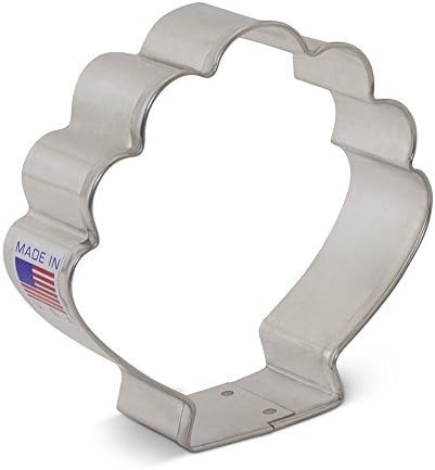 Seashell Cookie Cutter, 3.25" Made in USA by Ann Clark...