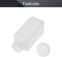 Othmro 10pcs 100ml/3.38oz Plastic Lab Chemical Reagent Bottles,10pcs 19.5mmx95mm(IDxH) Square Wide Mouth Liquid/Solid Sample Storage Container Sea...