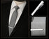 8 Pack Tie Clip for Men Roctee Tie Bar Clip Set Formal Business Men's Necktie Clips Shirts Men Slim Tie Pin Clamp, Gold Silver Black, New and Fash...
