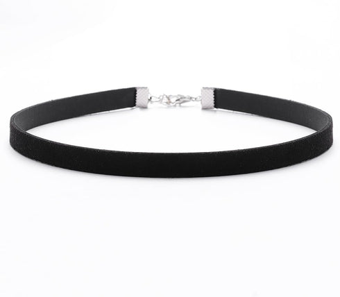 JAKAWIN Choker Necklace Adjustable Black Collar Necklaces for Women NK129...