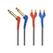Audiometer Headphone Earphone Cable for TDH39 & DD45 Audiometric Headsets with Gold-Plated 2 x 6.35 mm Mono Jack......