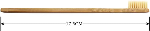 DR PERFECT Natural Bamboo Toothbrush Soft Bristles for Adults Pack of 12...