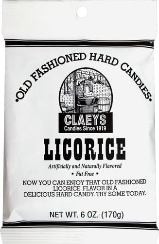 Claey's, Old Fashioned Hard Candy Licorice, 6 oz...