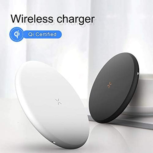 Premium Wireless Chargers - for Smart Phones (White)...