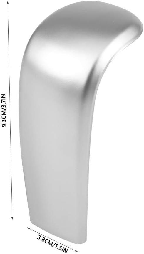 Dweekiy Gear Shift Cover Trim, Car Center Gear Shift Knob Cover Trim Chrome Stickers for Toyota Land Cruiser Prado J150 2010-2017...