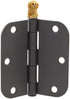 Door Hinge Heads Decorative Topper - Magnetic Hinge Head Dog Set of 6...
