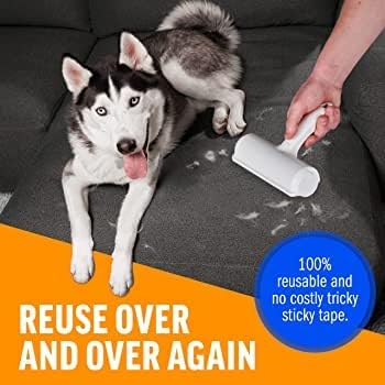 ModerniZed Pet Hair Remover - Reusable Cat and Dog Hair Remover for Furniture, Couch, Carpet, Car Seats or Bedding - Portable, Multi-Surface Lint ...