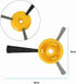 6 Pack Vacuum Brush Replacement Side Brushes for Shark ION Robot Vacuum Models RV700, RV720, RV750, RV750C, RV755. Replace Part RVFFK700 and RVSBK...