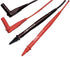 Retractable PVC Tip Test Lead Set, Right Angle,adjustable length Red+black...