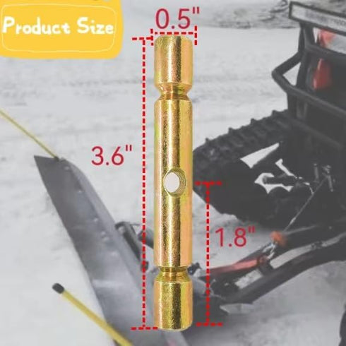 2205063 Pro Shear Pin for Snowblower, Compatible with Polaris ATV Sportsman 2015-2019 Snow Plow, 2 PACK...