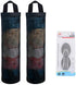 Mesh Garbage Bag Sulimy Plastic Bag Holder Dispensers 2pcs Folding Hanging Storage Trash bags Holders Organizer Recycling Grocery Pocket Container...