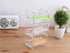 3 Pack Transparent Visible Desktop Multi Washi Masking Tape Dispenser,Tape Cutter,Roll Tape Holder, Office Acrylic Tape Holder Dispenser for Desk ...