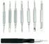 General Tools Extended Drive #751016 Screwdriver Set, 16-Piece,Silver...