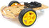 YIKESHU 2WD Smart Robot Car Chassis Kit with Speed Encoder Battery Box 2 Wheels Arduino Microbit Raspberry Pi DIY Toy Adult Age 16+...