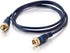 C2G Legrand High-Speed Internet Modem Cable, Blue Internet Modem Cable, Coaxial Cable 3 Feet, 1 Count, C2G 28721...