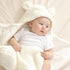 Baby Swaddle Blanket Boys Girls Cute Cotton Plush Receiving Blanket Soft Newborn Sleeping Wraps for Infant 0-6 Months...