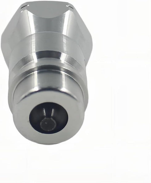 2-PCS 1/2" Ag ISO5675 Poppet Valve Hydraulic Quick Connect Male Coupler Nipple Tractor Coupling 1/2" NPTNV12 NPT M/F...