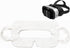 100 Pack White Disposable VR Face Covers Sanitary VR Mask Pads Covers for HTC Vive/PS VR/Gear VR/Oculus Rift...