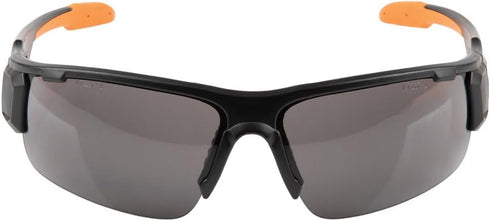 Klein Tools 60162 Safety Glasses, Professional PPE Protective Eyewear with Semi Frame, Scratch Resistant and Anti-Fog, Gray Lens...