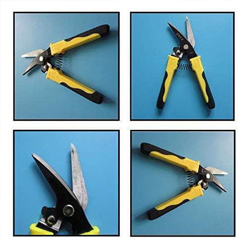 Industrial Scissors Steel Wire Rope Scissor Multi-Purpose Tin Snips ?Scissor Carpet Scissor for Wirerope Stainless Steel Rope Cutter?Garden Prunin...