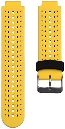 1PC Replacement Silicone Bands with 2PCS Pin Removal Tools for Garmin Forerunner 220/230/235/620/630/735XT (No Tracker, Replacement Bands Only)...