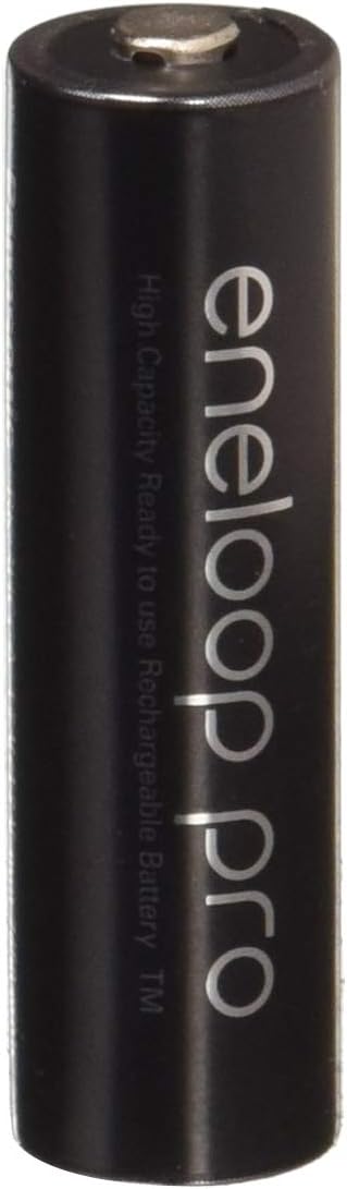 Eneloop Pro AA NiMH 2550mAh (Min. 2450mAh) Rechargeable Battery Pack of 2...